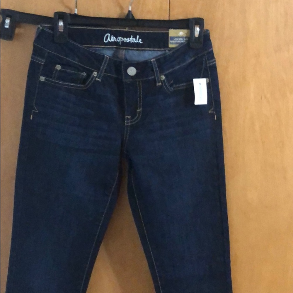 Aeropostale low rise skinny jeans